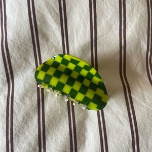 ONE OF A KIND Chunks Checker Claw in Jester Clear + Dill